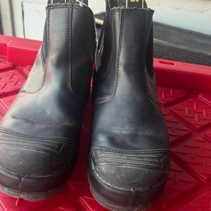Oster Black Leather Boots